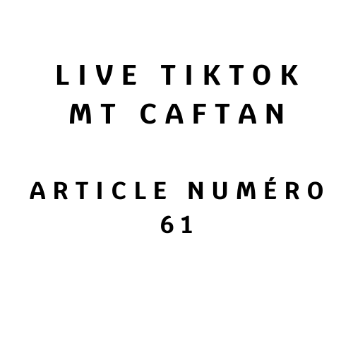 Article numéro 61
